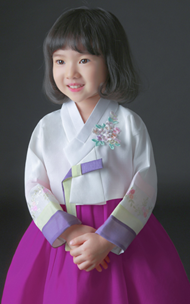 Buy Korean Traditional Hanbok Dress Baby Girls First Birthday Party  Celebrations 1 10 Ages Dol Celebration Lace Dress Online in India - Etsy